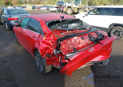 2023 Hyundai Elantra Limited from USA, damaged, VIN 5NPLP4AG2PH117782